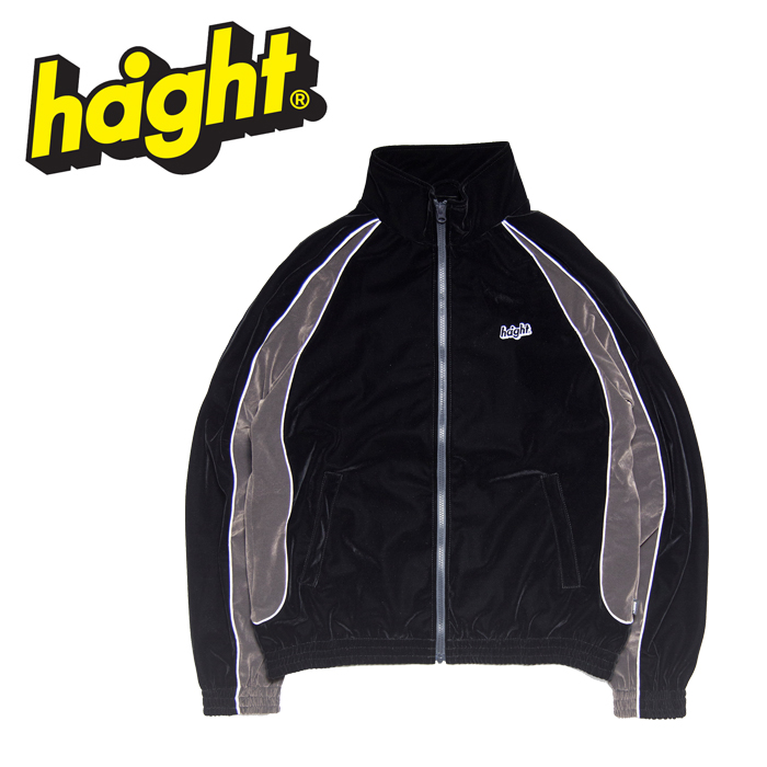 HAIGHT (ヘイト)　VELOUR TRACK JACKET　 【ジャケット】【HTAW-262005】　【2026 AUTUMN&WINTER 新作】