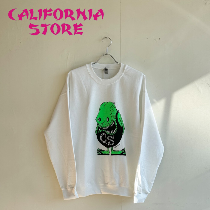 CALIFORNIA STORE(カリフォルニアストア)　 S-W CS SWEAT 　 【クルーネックスウェット】【 生刷り】