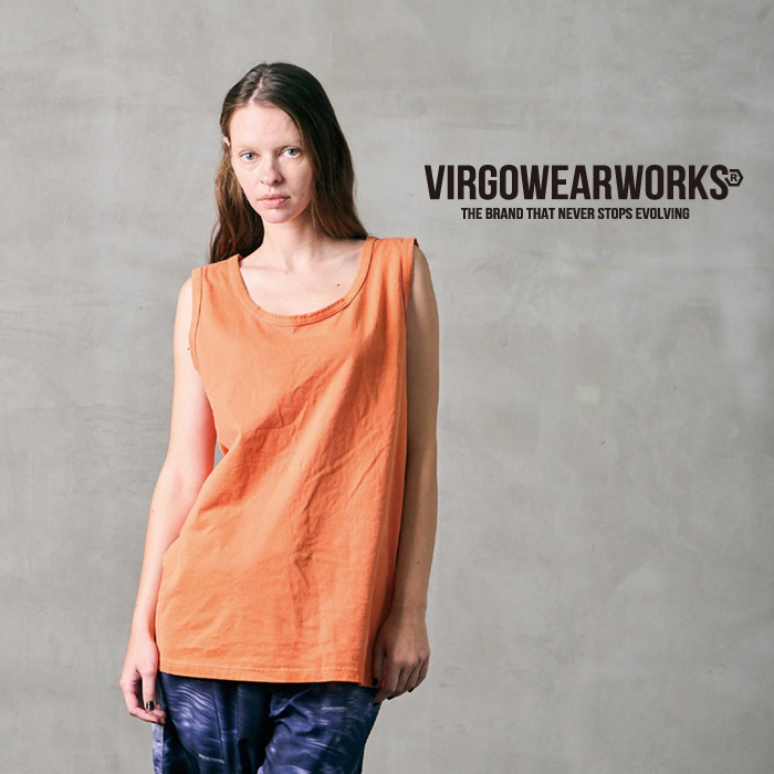 VIRGOwearworks (ヴァルゴウェアワークス)  　VINTAGE PIGMENT TANK　【タンクトップ】【VG-CUT-512】【2026 SPRING&SUMMER 先行予約