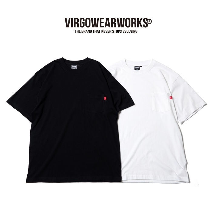 VIRGOwearworks (ヴァルゴウェアワークス)  　Standard Pkt Tee 2pac set　【ポケットTシャツ 半袖】【VG-CUT-522】【2026 Summer Sp