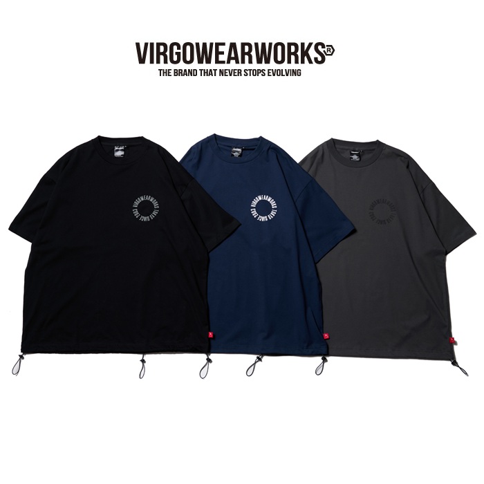 VIRGOwearworks (ヴァルゴウェアワークス)  　Active Cinch Tee　【Tシャツ 半袖】【VG-CUT-524】【2026 Summer Spot Collection 先