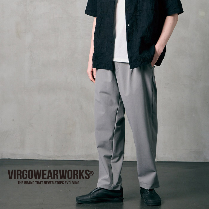 VIRGOwearworks (ヴァルゴウェアワークス)  　URBAN GRACE NYLON SLACKS　【スラックスパンツ】【VG-PT-457】【2026 SPRING&SUMMER】