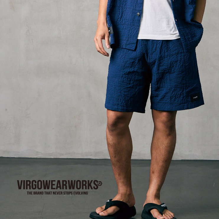 VIRGOwearworks (ヴァルゴウェアワークス)  　PATCH RELAX SHORTS　【ショートパンツ】【VG-PT-464】【2026 SPRING&SUMMER 先行予約