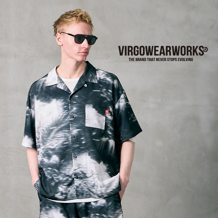 VIRGOwearworks (ヴァルゴウェアワークス)  　FOREST SIGN ALOHA SHIRTS　【アロハシャツ 半袖】【VG-SH-278】【2026 SPRING&SUMMER 