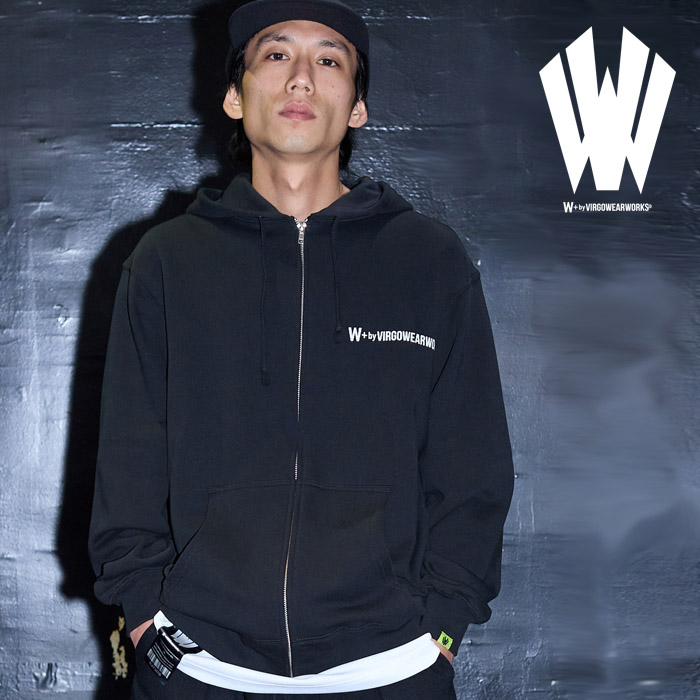 W +VIRGOwearworks (ヴァルゴウェアワークス)  　SMOKE HOODIE　【パーカー】【W-SWT-009】【2026 SPRING&SUMMER】【お取り寄せ商品 