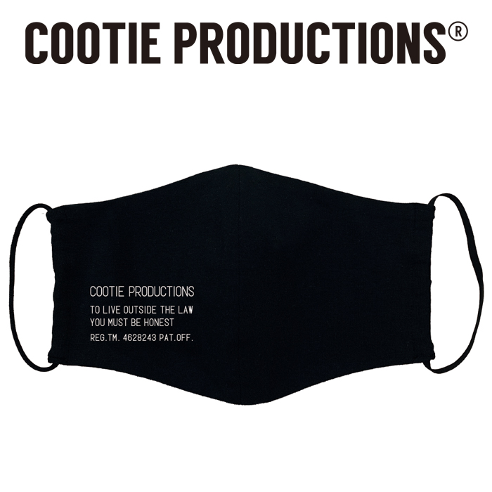 COOTIE(クーティー) CLEANSE MASK　【マスク 布マスク】【抗菌・抗ウイルス機能繊維加工技術】
