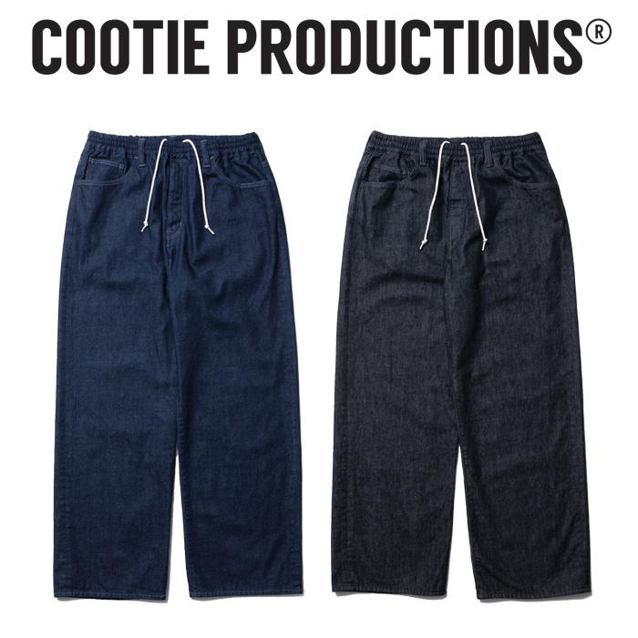COOTIE(クーティー) 　 5 Pocket Denim Easy Pants(One Wash) 　【CTE-22S117】【デニム イージーパンツ】