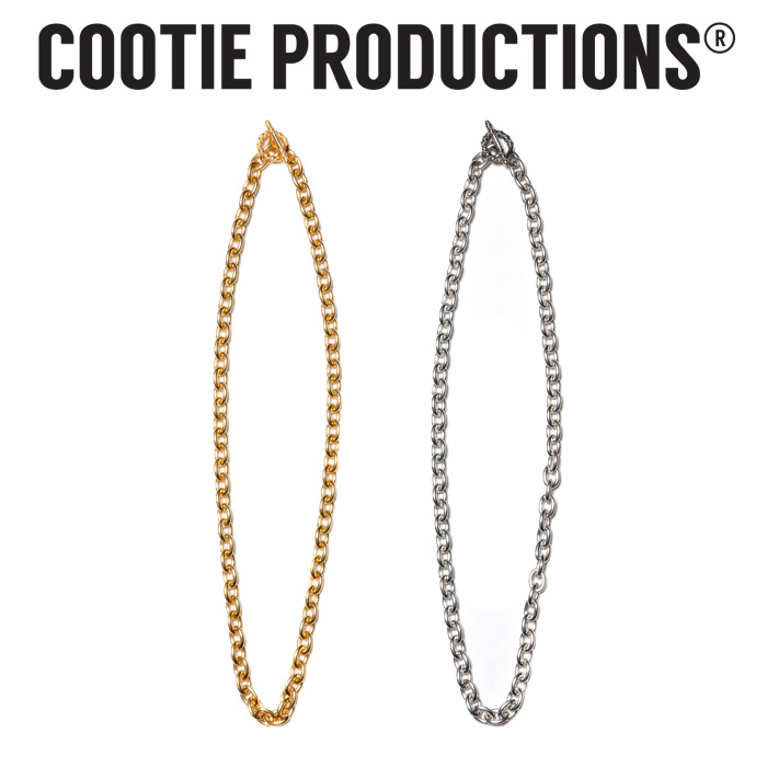 COOTIE (クーティー) Chingon Wide Necklace 　【ネックレス】【シルバー925 ゴールド】【CTE-22A520】【COOTIE PRODUCTIONS クーテ