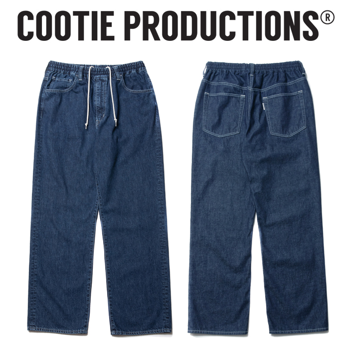 COOTIE(クーティー) 　 5 Pocket Denim Easy Pants 　【CTE-22S106】【パンツ】【デニム イージー パンツ】
