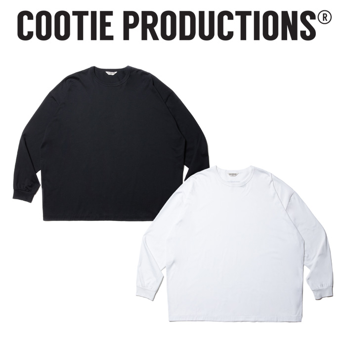 COOTIE (クーティー)　 Supima Oversized L/S Tee 　【ロングスリーブ TEEシャツ】【COOTIE PRODUCTIONS クーティープロダクションズ