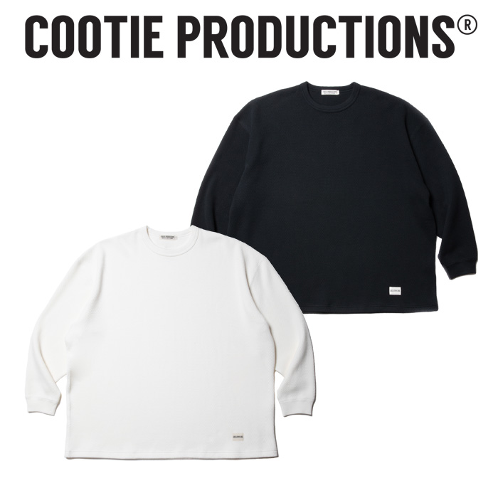 COOTIE (クーティー)　 Heavy Oz Honeycomb L/S Tee 　【ヘビー オンス ハニカム ロングスリーブ TEEシャツ】【COOTIE PRODUCTIONS 