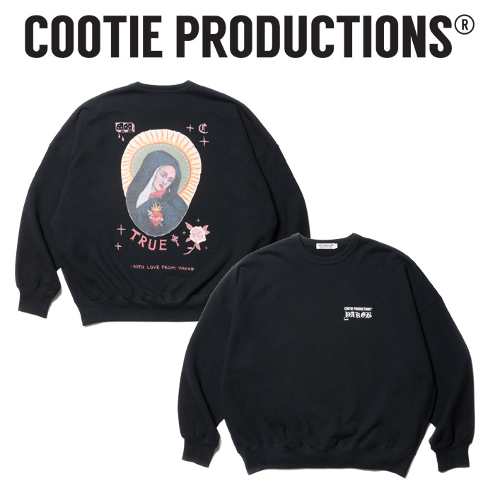 COOTIE (クーティー) 　 Open End Yarn Sweat Crew (MARY) 　【CTE-23A318】【クルーネック スウェット】【COOTIE PRODUCTIONS クー