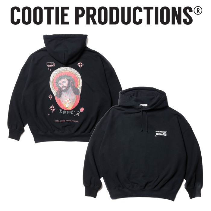 COOTIE (クーティー) 　 Open End Yarn Sweat Hoodie (JESUS) 　【CTE-23A319】【スウェット プルオーバーパーカー】【COOTIE PRODUC