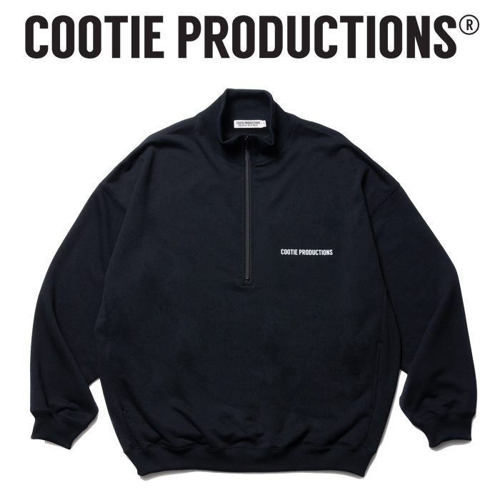 COOTIE (クーティー) 　 Dry Tech Sweat Half Zip Pullover 　【CTE-23S333】【ドライテック スウェット ハーフジップ】【COOTIE PRO