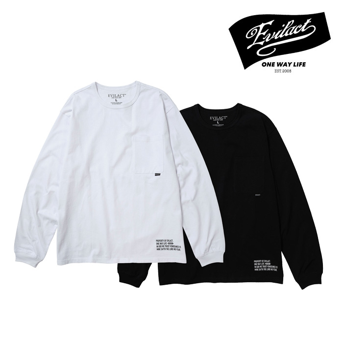 EVILACT (イーブルアクト)　2PACK LS　【Tシャツ 長袖】【EA-2P-LS】【2026 SPRING/SUMMER 新作】 　 インタープレイ INTERPLAY