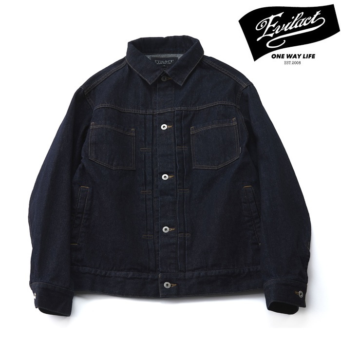 EVILACT (イーブルアクト)　DENIM JKT 01 　【デニム ジャケット】【EA-DJ01-CS】【2025SPRING/SUMMER新作】 　 インタープレイ INTE