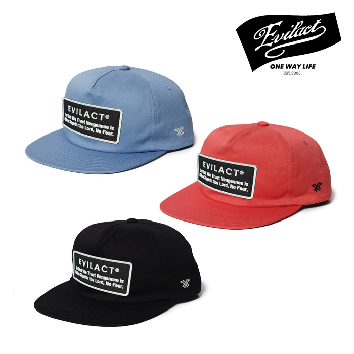 【SALE30%OFF】　EVILACT (イーブルアクト)　WP TRUCKER CAP　【キャップ】【EA25-ACT2-C01】【2025 AUTUMN&WINTER 新作】 　 インタ
