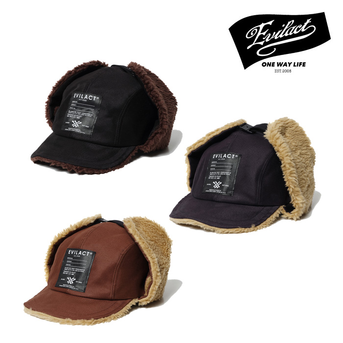 EVILACT (イーブルアクト)　FLIGHT CAP 25　【フライトキャップ】【EA25-ACT2-C03】【2025 AUTUMN&WINTER 新作】 　 インタープレイ