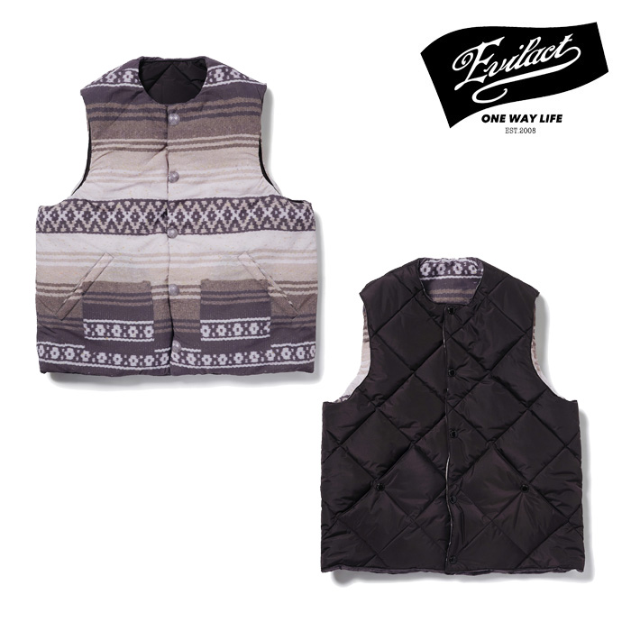 【SALE20%OFF】　EVILACT (イーブルアクト)　MEXICAN RV VEST　【ベスト】【EA25-ACT2-J04】【2025 AUTUMN&WINTER 新作】 　 インタ
