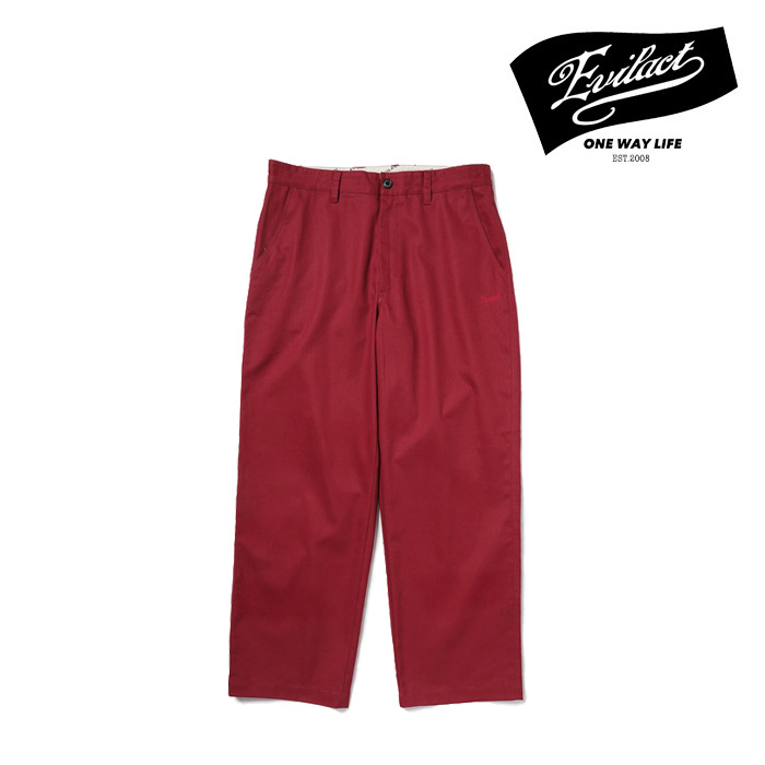 EVILACT (イーブルアクト)　CHINO PT　【チノパンツ】【EA25-ACT2-P01】【2025 AUTUMN&WINTER 新作】 　 インタープレイ INTERPLAY