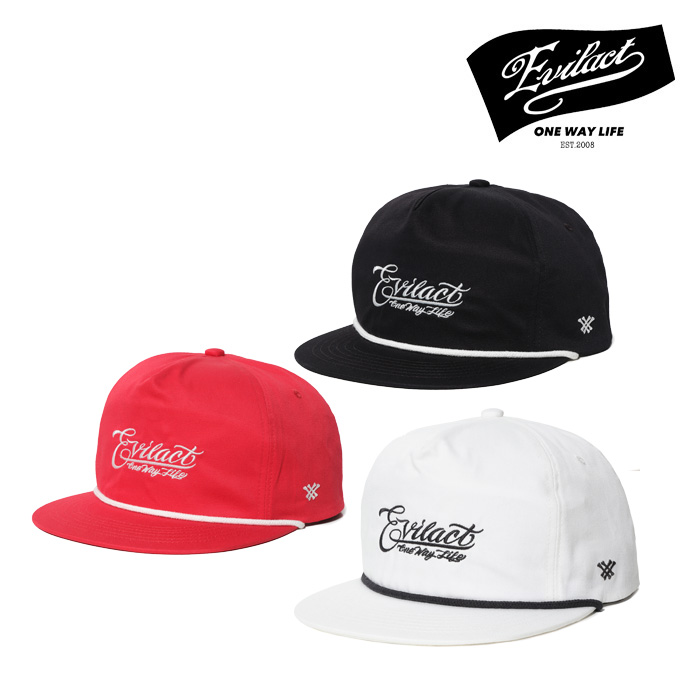 EVILACT (イーブルアクト)　5PANEL WORK CAP　【キャップ 帽子】【EA26-ACT1-C01】【2026 SPRING/SUMMER 新作】 　 インタープレイ I