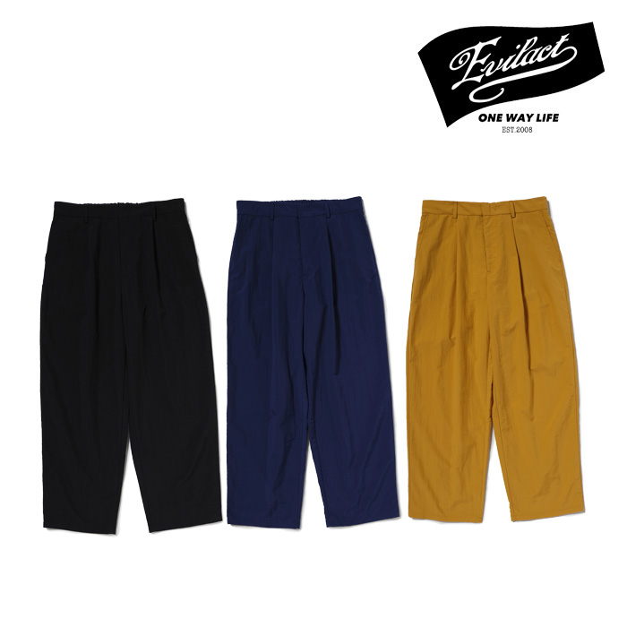 EVILACT (イーブルアクト)　BARREL PANTS　【バレルパンツ】【EA26-ACT1-P02】【2026 SPRING/SUMMER 新作】 　 インタープレイ INTER