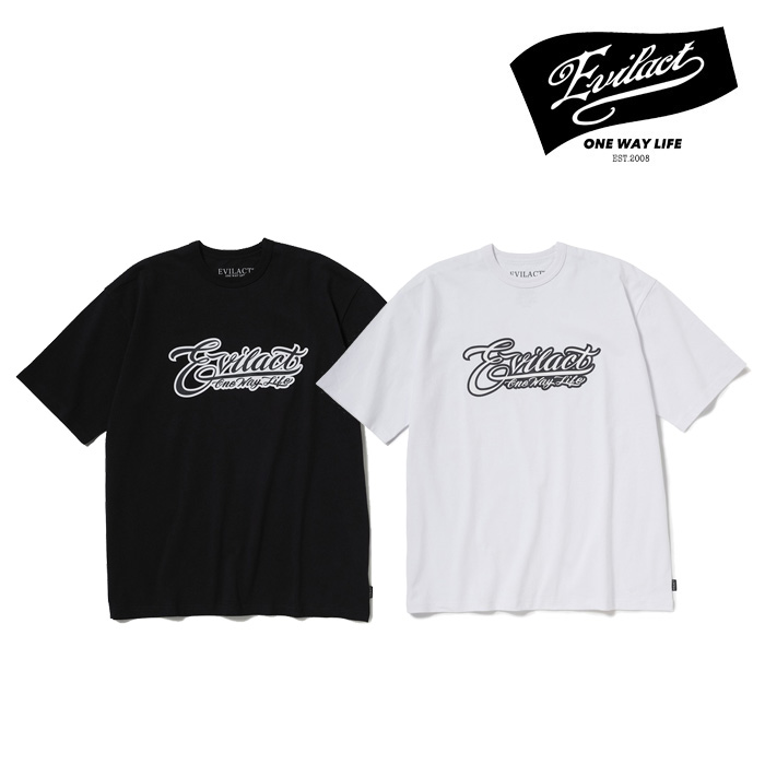 EVILACT (イーブルアクト)　SCRIPT LOGO SS　【Tシャツ 半袖】【EA26-ACT1-T05】【2026 SPRING/SUMMER 新作】 　 インタープレイ INT