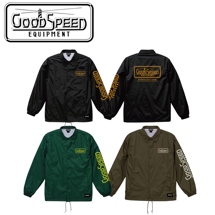 GOODSPEED equipment(グッドスピードエクイップメント)　OL Coach Jaket　 【EVILACT】【イーブルアクト】【コーチジャケット】【GSE