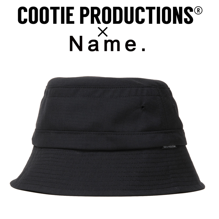 COOTIE PRODUCTIONS(クーティープロダクション) 　 Ripstop Bucket Hat 　【バケットハット ハット 帽子】【COOTIE PRODUCTIONS × Na