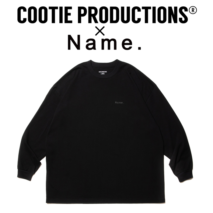 COOTIE PRODUCTIONS(クーティープロダクション)　 Open End Yarn Error Fit L/S Tee 　【NMCU-CT22SS-002】【COOTIE PRODUCTIONS × N