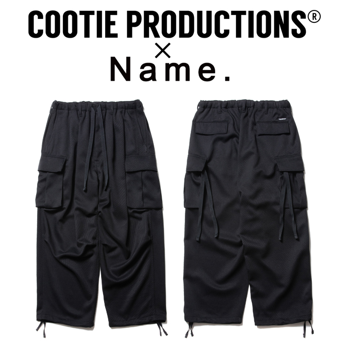 COOTIE PRODUCTIONS(クーティープロダクション)　 Polyester Kersey Error Fit Cargo Easy Pants 　【COOTIE PRODUCTIONS クーティー