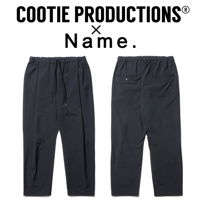 COOTIE PRODUCTIONS(クーティープロダクション)　 Polyester Taffeta 1 Tuck Easy Ankle Pants 　【COOTIE PRODUCTIONS クーティープ