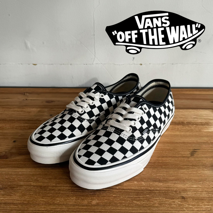 VANS バンズ ヴァンズ 　 MTE AUTHENTIC REISSUE (CHECKERBOARD)　 【オーセンティック  スニーカー】【おしゃれ シンプル 定番 チェ