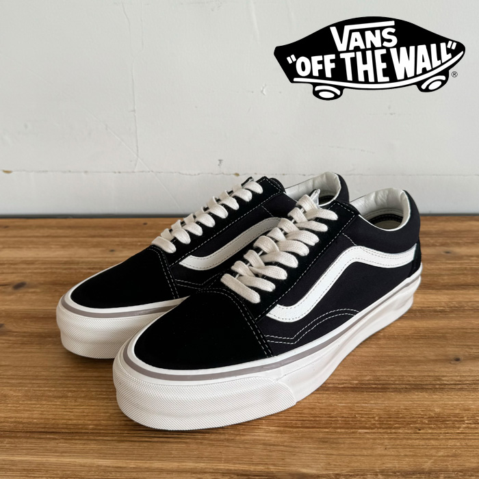 VANS バンズ ヴァンズ 　 OLD SKOOL 36 (BLACK/MARSHMALLOW)　 【オールドスクール  スニーカー】【おしゃれ シンプル 定番 ブラック