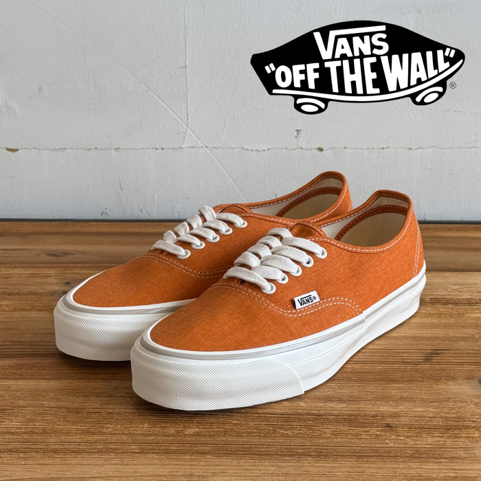 【SALE30%OFF】　VANS バンズ ヴァンズ 　 MTE AUTHENTIC REISSUE  44 (MARMALADE)　 【オーセンティック  スニーカー】【おしゃれ 