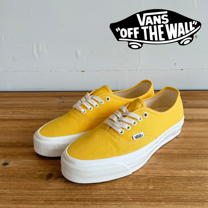 VANS バンズ ヴァンズ 　 MTE AUTHENTIC REISSUE 44 (SPECTRA YELLOW)　 【オーセンティック  スニーカー】【おしゃれ シンプル 定番