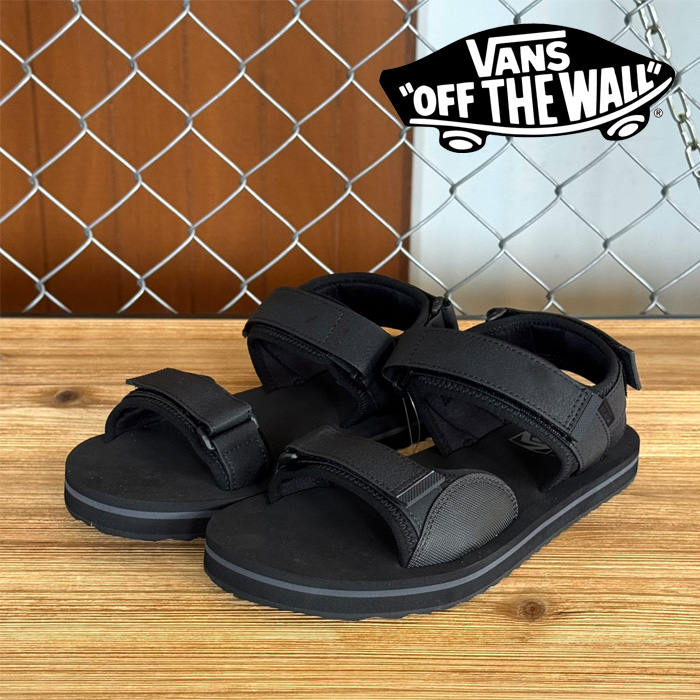 VANS バンズ ヴァンズ 　Tri-Lock Sandal　 【VN000E7XBKA】【サンダル 定番 ブラック おしゃれ シンプル】【インタープレイ INTERPL