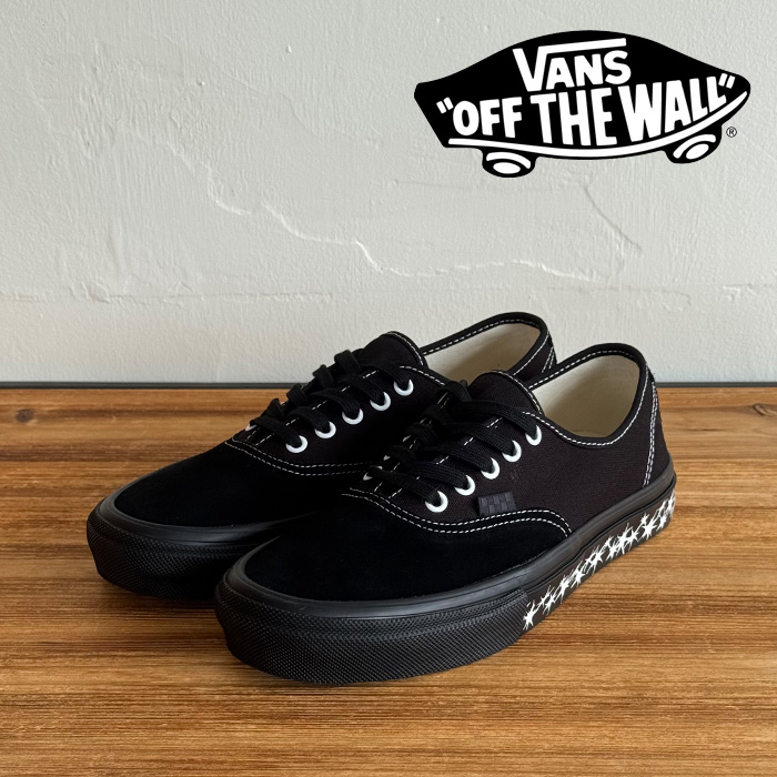 VANS バンズ ヴァンズ 　 SKATE AUTHENTIC (BLACK SPLATTER)　 【オーセンティック  スニーカー】【おしゃれ シンプル 定番】【VN000
