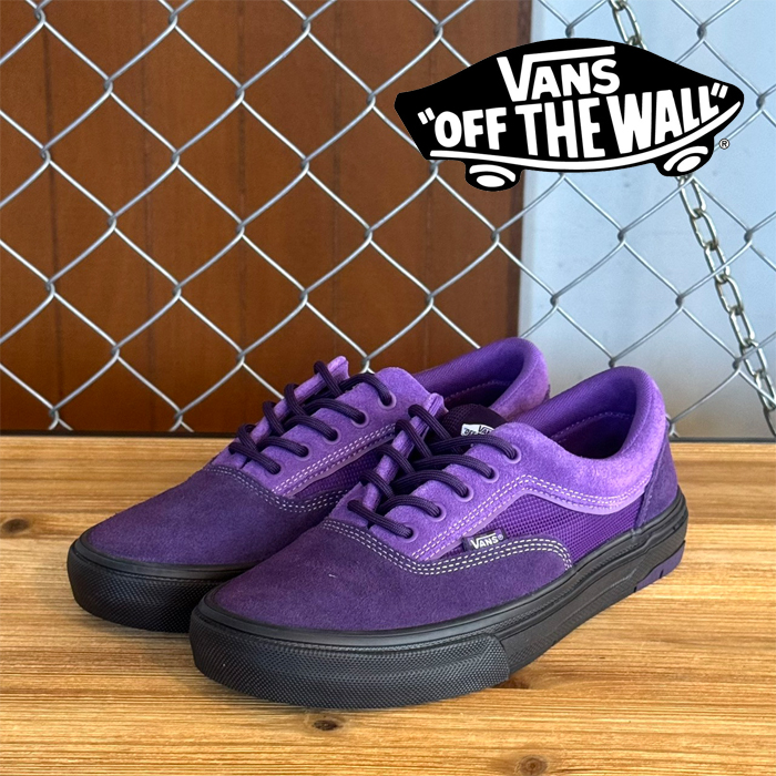 VANS バンズ ヴァンズ 　 SKATE ERA(Matte Purple/Black)　 【エラ スケート スニーカー】【定番 おしゃれ シンプル】【VN000EF0H68