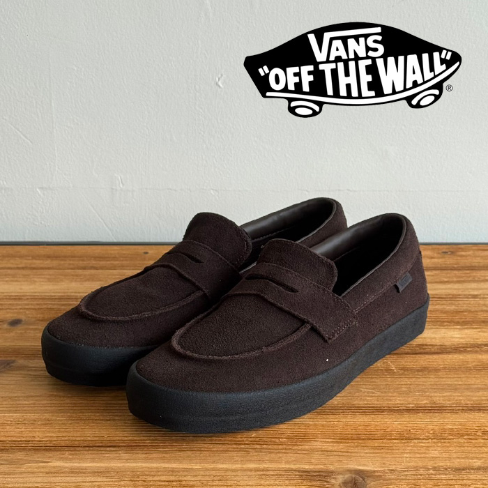 VANS バンズ ヴァンズ 　 SKATE LOAFER (BROWN)　 【スケート ローファー スウェード】【おしゃれ シンプル 定番】【VN000VA6Y49】【