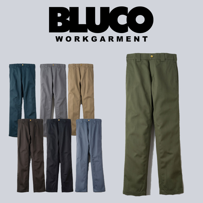 BLUCO (ブルコ)　SLIM WORK PANTS　【パンツ】【135-41-006】【0063】【お取り寄せ商品 キャンセル不可】【2023 FALL&WINTER】　