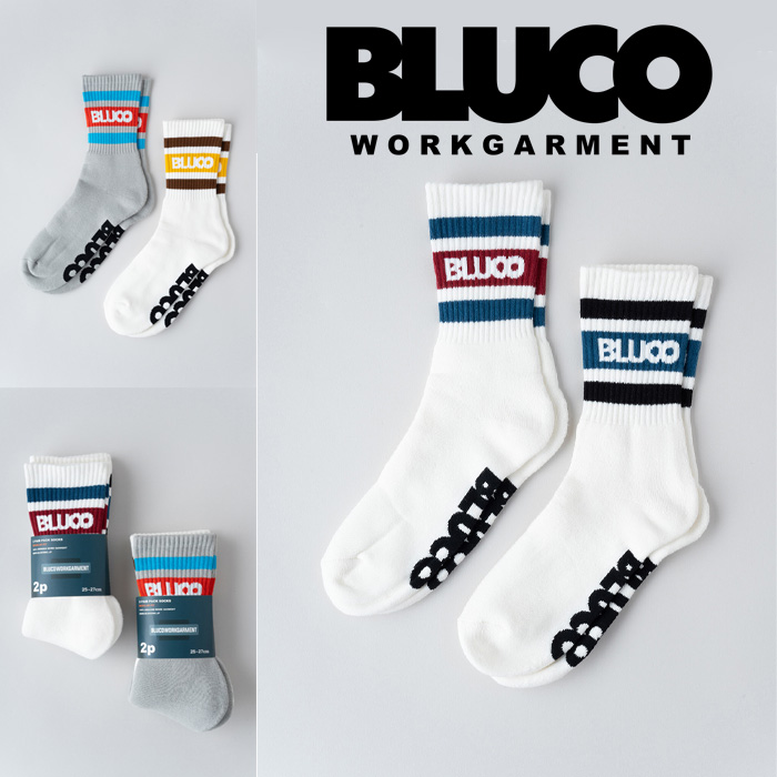 BLUCO (ブルコ)　2-PAC SOX -Line-　【ソックス】【1404-3A14】【お取り寄せ商品 キャンセル不可】【2023 SPRING&SUMMER】　