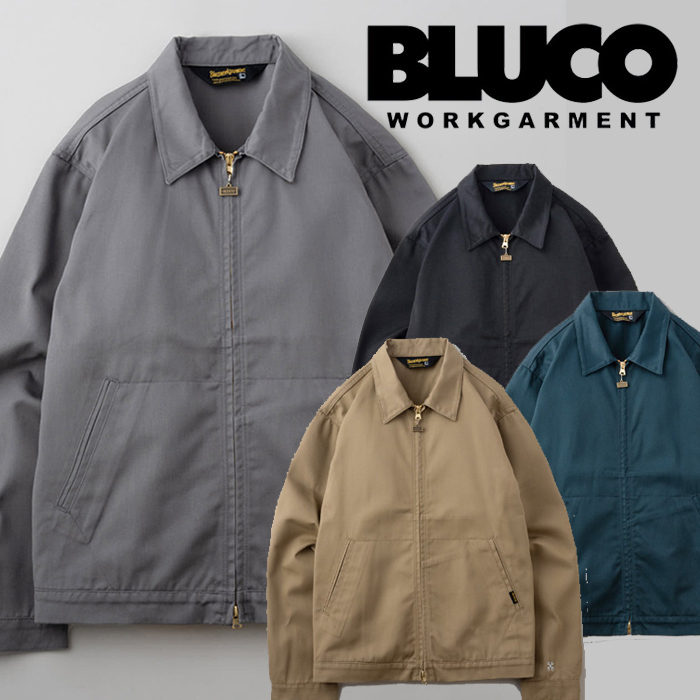 BLUCO (ブルコ)　 STANDARD WORK JACKET 　【ワークジャケット】【141-31-001】【お取り寄せ商品 キャンセル不可】【2024 SPRING&SUM