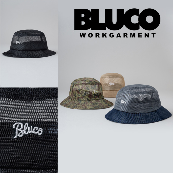 BLUCO (ブルコ)　FULL MESH HAT　【ハット】【1410-3A04】【お取り寄せ商品 キャンセル不可】【2023 SPRING&SUMMER】　