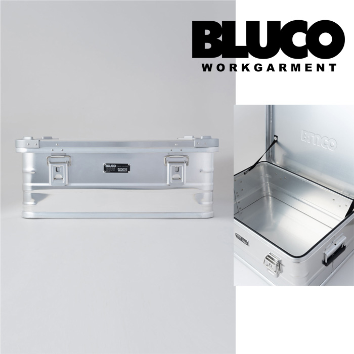 BLUCO (ブルコ)　ALUMINUM CONTAINER -46L-　【コンテナボックス】【1424】【お取り寄せ商品 キャンセル不可】【2023 FALL&WINTER】