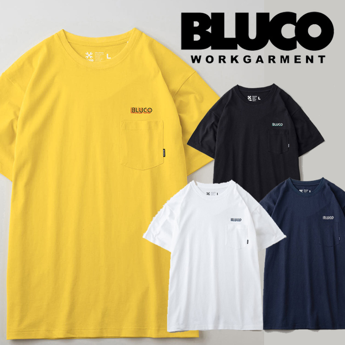【SALE40%OFF】　BLUCO (ブルコ)　 POCKET TEE -Logo- 　【ポケットTシャツ 半袖】【143-22-004】【2024 SPRING&SUMMER 新作】　