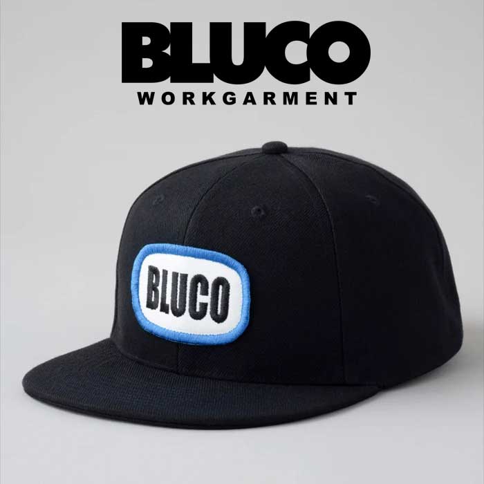 BLUCO (ブルコ)　6-PANEL CAP -PATCH-　【キャップ】【143-61-024】【2024 SPRING&SUMMER新作】　