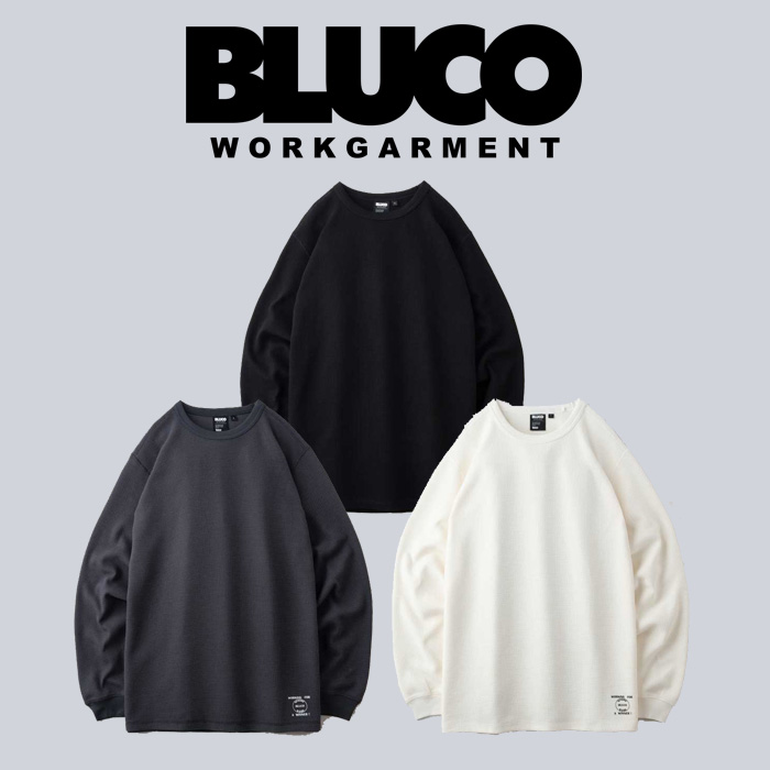 BLUCO (ブルコ)　THERMAL SHIRTS　【サーマルシャツ 長袖】【145-12-014】【お取り寄せ商品 キャンセル不可】【2024 FALL EXHIBITION