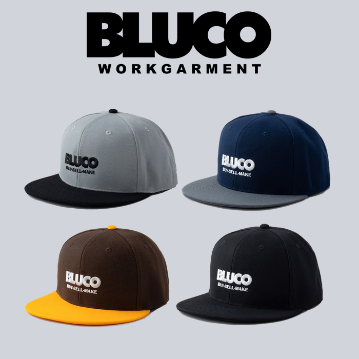 BLUCO (ブルコ)　6-PANEL CAP -LOGO-　【キャップ】【145-61-019】【お取り寄せ商品 キャンセル不可】【2024 FALL EXHIBITION】　