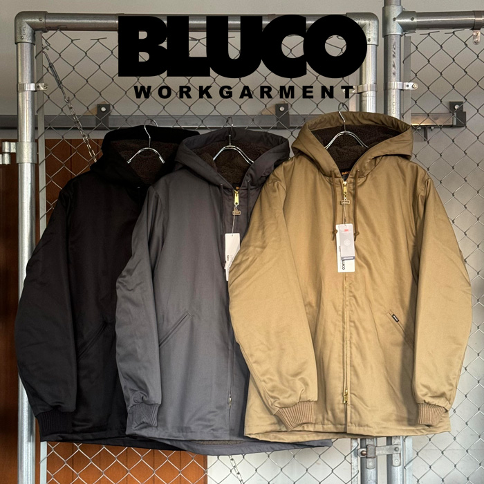 BLUCO (ブルコ)　 WINTER HOODED WORK COAT 　【ワークコート】【147-31-052】【2024 WINTER 新作】　